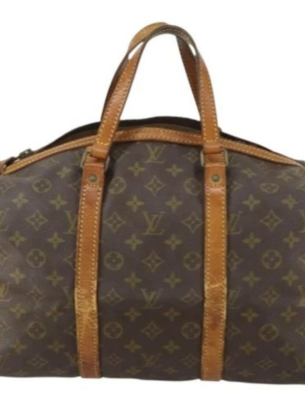 LOUIS VUITTON Monogram Sac Souple 35 Boston Bag M41626 LV Auth BA9507 - Picture 10 of 15